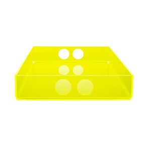 Piccolo vassoio Giallo Acrilico