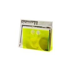 Porta giornali Giallo Acrilico