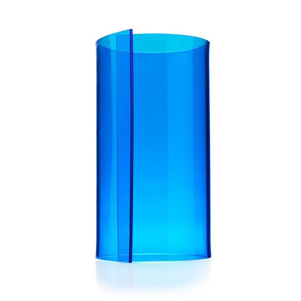 Porta scottex Blu Acrilico