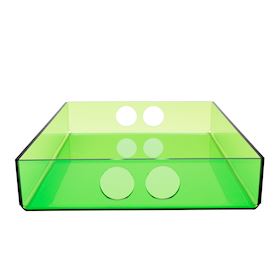 Piccolo vassoio Verde Acrilico