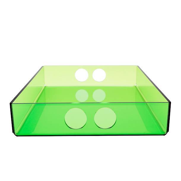 Piccolo vassoio Verde Acrilico