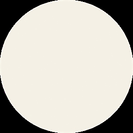 Cameo White Corian Tondo 12 mm
