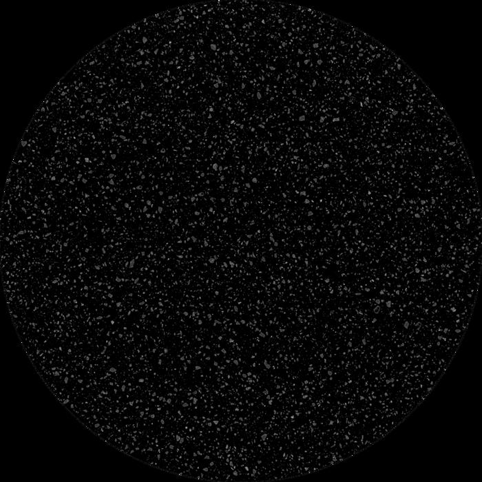 Deep Night Sky Corian Tondo 12 mm