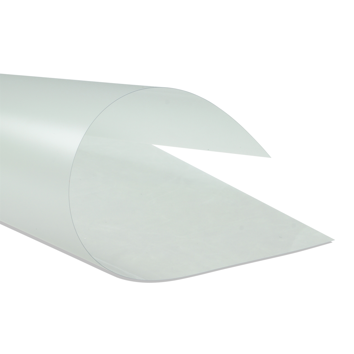 Pellicola spessa in PVC trasparente mat 1400x1000mm